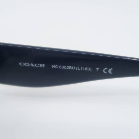 COACH HC8302BU 5480/55 New Dark Navy/Navy Authentic Women's Sunglasses - Picture 8 of 9